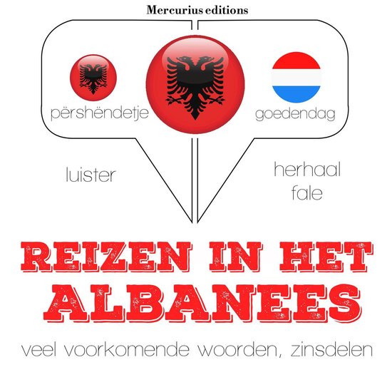 Reizen in het Albanees - cover