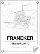 Tuinposter FRANEKER (Nederland) - 60x80cm