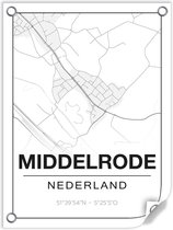Tuinposter MIDDELRODE (Nederland) - 60x80cm