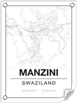 Tuinposter MANZINI (Swaziland) - 60x80cm