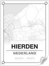 Tuinposter HIERDEN (Harderwijk) - 60x80cm