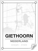 Tuinposter GIETHOORN (Nederland) - 60x80cm