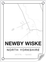 Tuinposter NEW BY WISKE (North Yorkshire) - 60x80cm