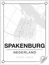 Tuinposter SPIJKENISSE (Nederland) - 60x80cm