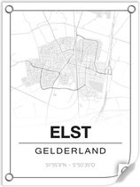 Tuinposter ELST (Gelderland) - 60x80cm