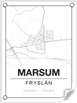 Tuinposter MARSUM (Fryslân) - 60x80cm