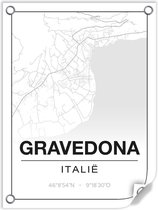Tuinposter GRAVEDONA (Italie) - 60x80cm