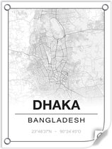 Tuinposter DHAKA (Bangladesh) - 60x80cm