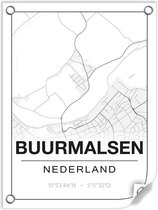 Tuinposter BUURMALSEN (Nederland) - 60x80cm