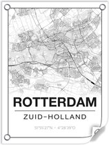 Tuinposter ROTTERDAM (Zuid-Holland) - 60x80cm