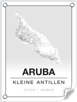 Tuinposter ARUBA (Kleine Antillen) - 60x80cm