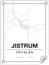 Tuinposter JISTRUM (Fryslân) - 60x80cm