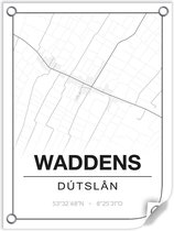 Tuinposter WADDENS (Dutslan) - 60x80cm