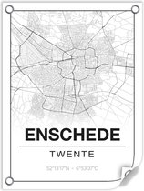 Tuinposter ENSCHEDE (Twente) - 60x80cm