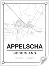 Tuinposter APPELSCHA (Nederland) - 60x80cm