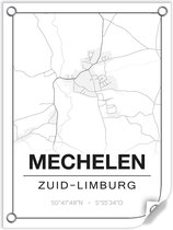 Tuinposter MECHELEN (Zuid Limburg) - 60x80cm