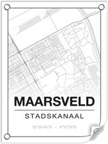 Tuinposter MAARSVELD (Stadskanaal) - 60x80cm