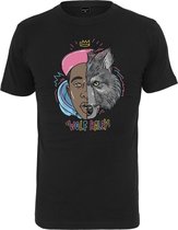 Urban Classics Heren Tshirt -S- Tyler Wolf Zwart