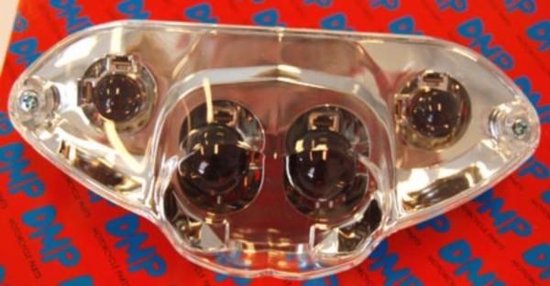 Faro Stop Posteriore Completo Per Gilera Runner 50-125-180-200cc Dal 1998 Al 2003 - Ricambio Originale - Foto 8