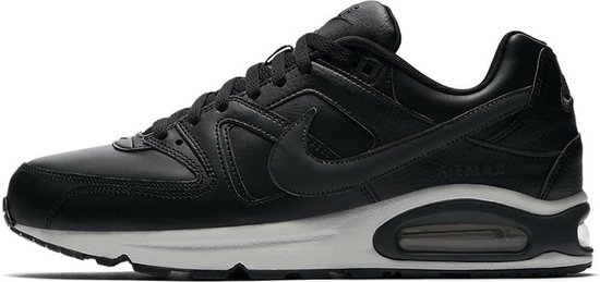 Nike Air Max Command Leather Sneakers Heren - Black/Anthracite-Neutral Grey - Nike