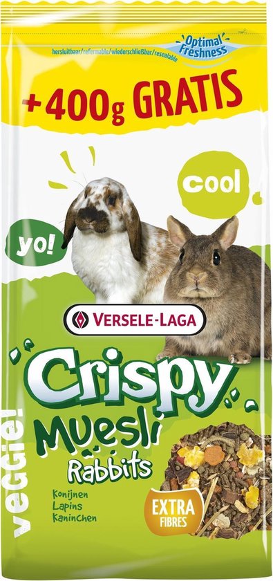 Mélange Muesli Crispy pour Lapins - Versele-Laga - 20 Kg Versele-Laga