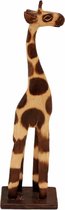 Beeld - Giraffe - Hout - 41x12x7cm - Sarana - Indonesie - Fairtrade