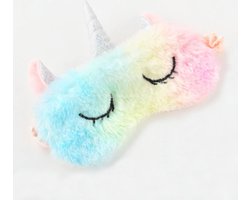 foto van Slaapmasker Unicorn eenhoorn slaapmasker oogmasker unicorn regenboog kinderen