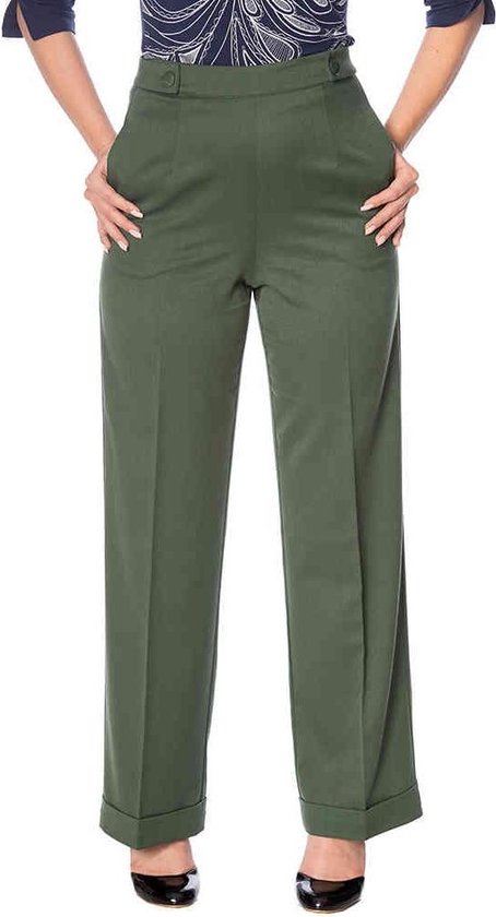 Pantalon large Dancing Days -M- PARTY ON Vert