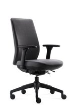 Bol.com BenS 918-Synchro-4 antraciet Luxe ergonomische bureaustoel - Stoffen bekleding - Volledig instelbaar aanbieding