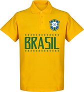 Brazilië Team Polo Shirt - Geel - XXL