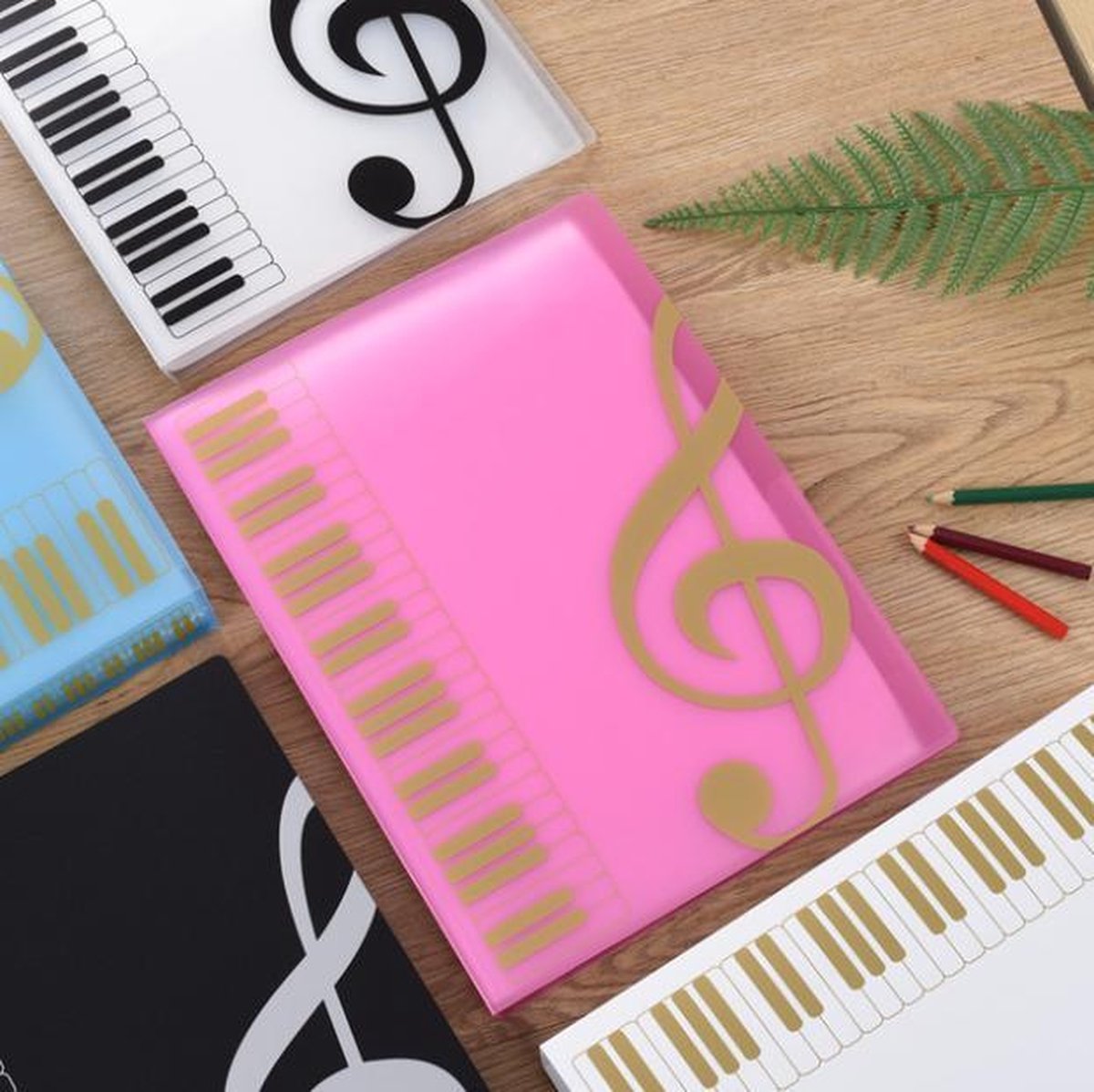 Map voor bladmuziek folio, zwart, Escudero - Muziekinstrumenten online winkel | Instruments Online webshop