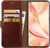 Rosso Element Oppo Find X2 Pro Hoesje Book Cover Bruin