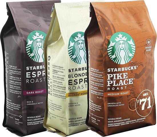 Starbucks Koffiebonen Proefpakket