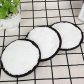 BESTSELLER : Herbruikbare Duurzame Wattenschijfjes XL - Wasbare Wattenschijfjes - Set van 3 stuks - Make up Remover - scrub pads
