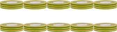 Isolatietape 10 Pack - Yurga - Groen/Geel - 20mmx20m