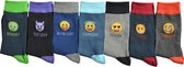Emoji Sokken / Kousen Multipack Jongens Maat 35/38