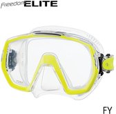 TUSA Snorkelmasker Duikbril Freedom Elite M1003 -MG - transparant/geel