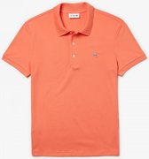 Lacoste Heren Polo Slim Fit Stretch Zalm