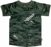 KMDB - Jongens - Camo t-shirt - Maat 110