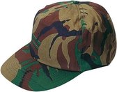 3x stuks leger cap/pet met camouflage print voor volwassenen - Soldaten verkleedkleding petjes