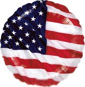 Amerikaanse vlag folie ballon