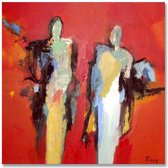 Schilderij - Together II