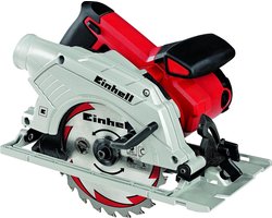 Einhell Cirkelzaag TE-CS 165 - 1200 W - 5.500 t/min - Ø165 - Max. zaagdiepte bij 90°/45°: 55/40 mm - Incl. 1x Zaagblad (Ø165x16x2,4 mm/24 T)