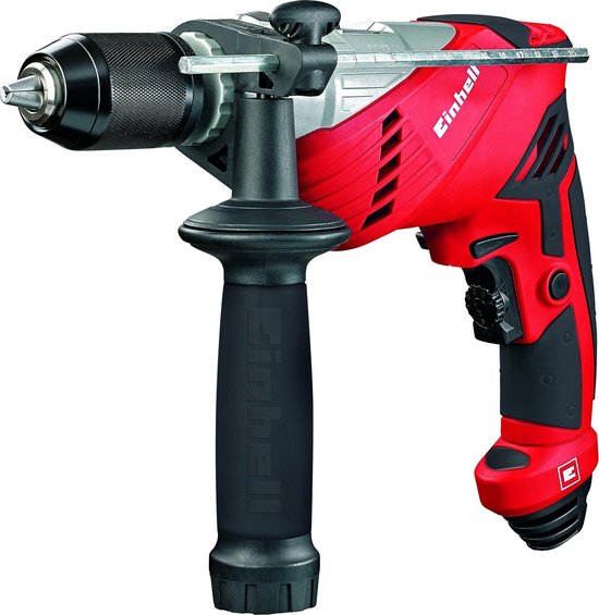 Einhell Elektrische Klopboormachine TE-ID 650 E - 650 W - 2 functies: boren/klopboren - Boorcapaciteit hout 25 mm / beton 13 mm / staal 10 mm