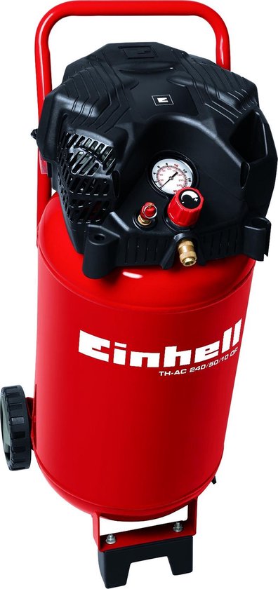 verbannen solo krant Einhell Compressor TH-AC 240/50/10 OF (max. 173 L/min - 10 bar -  olie/service vrije... | bol.com