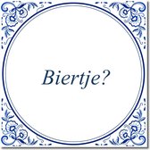 Tegeltje met hangertje - Biertje?