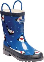 Regatta - Kids Minnow Printed Wellington Boots - Laarzen - Kinderen - Maat 29 - Blauw