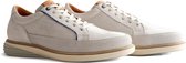 Travelin Selsey Men - Leren heren sneakers - Wit - Maat 43