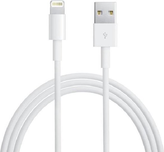5x iPhone - USB kabel naar lightning oplader - - 1 meter (iPhone, iPad,... | bol.com