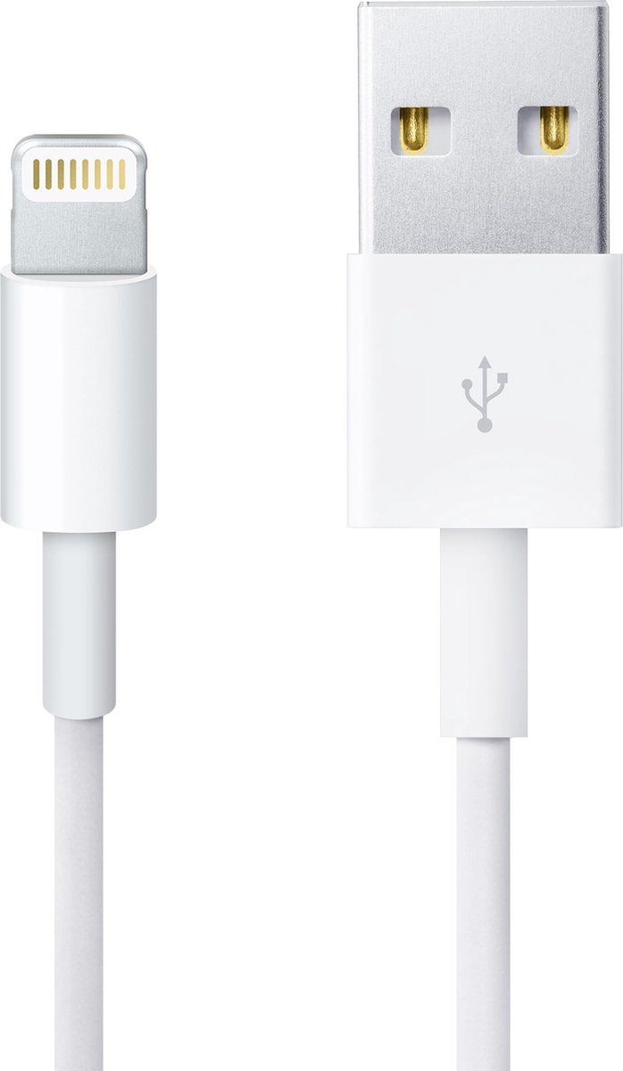 iPhone - USB kabel naar lightning oplader - oplaadkabel - 1 meter (iPhone, iPad, AirPods of iPod) - Merkloos
